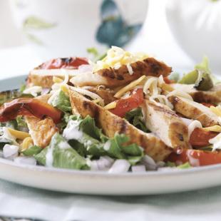 Chicken Fajita Sizzling Salad