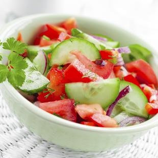 Tomato and Cucumber Salad