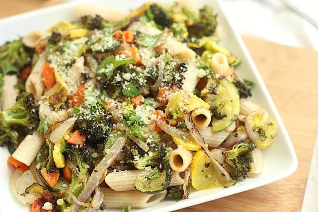 Roasted Vegetable Pasta Primavera