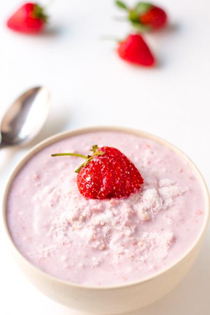 Strawberries & Cream Oatmeal